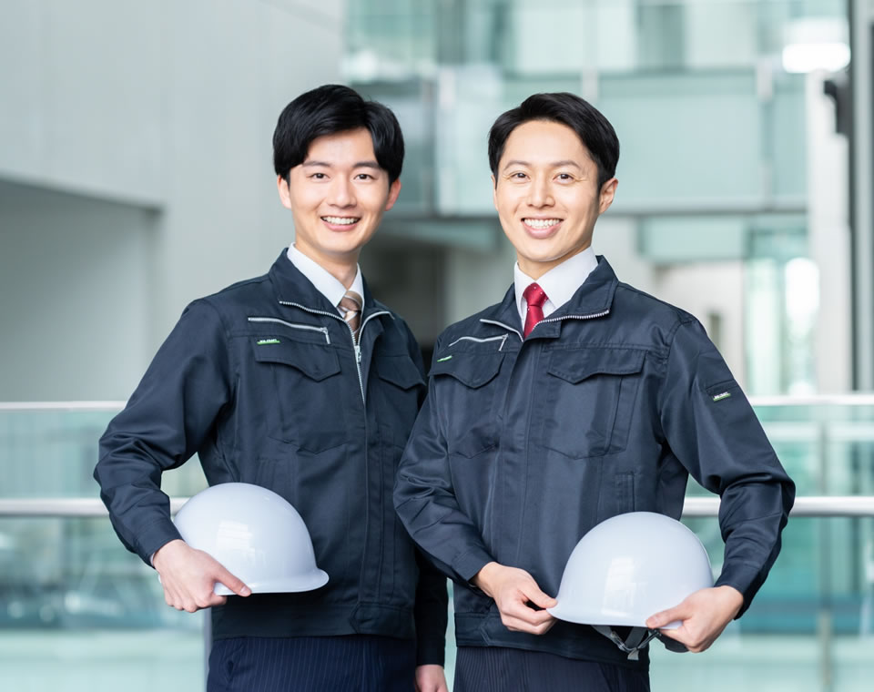 若手　現場　スタッフの写真